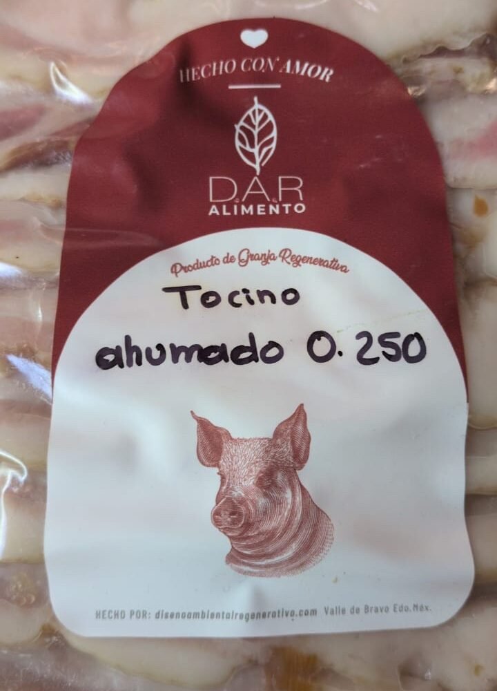 CERDO - Tocino Ahumado  .250grs
